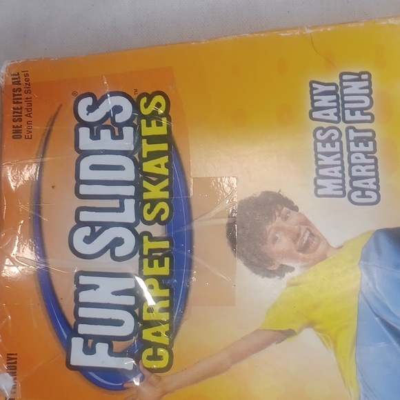 Fun slides Carpet skates vintage new in box - Picture 3 of 11